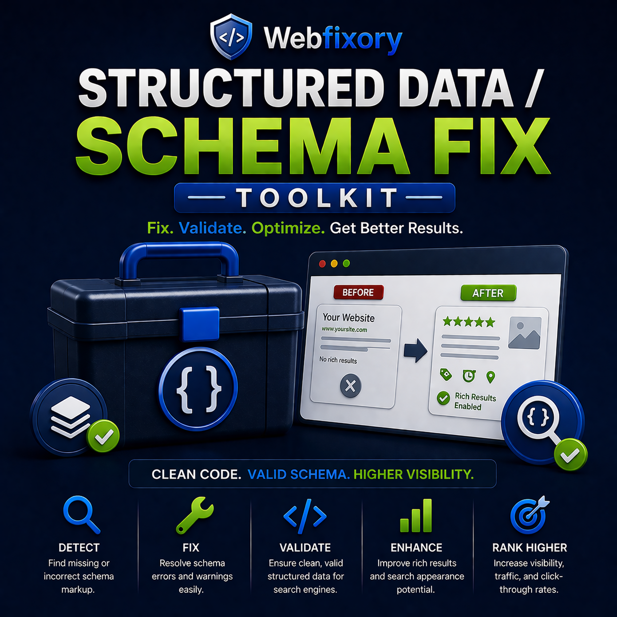 Structured Data / Schema Fix Toolkit