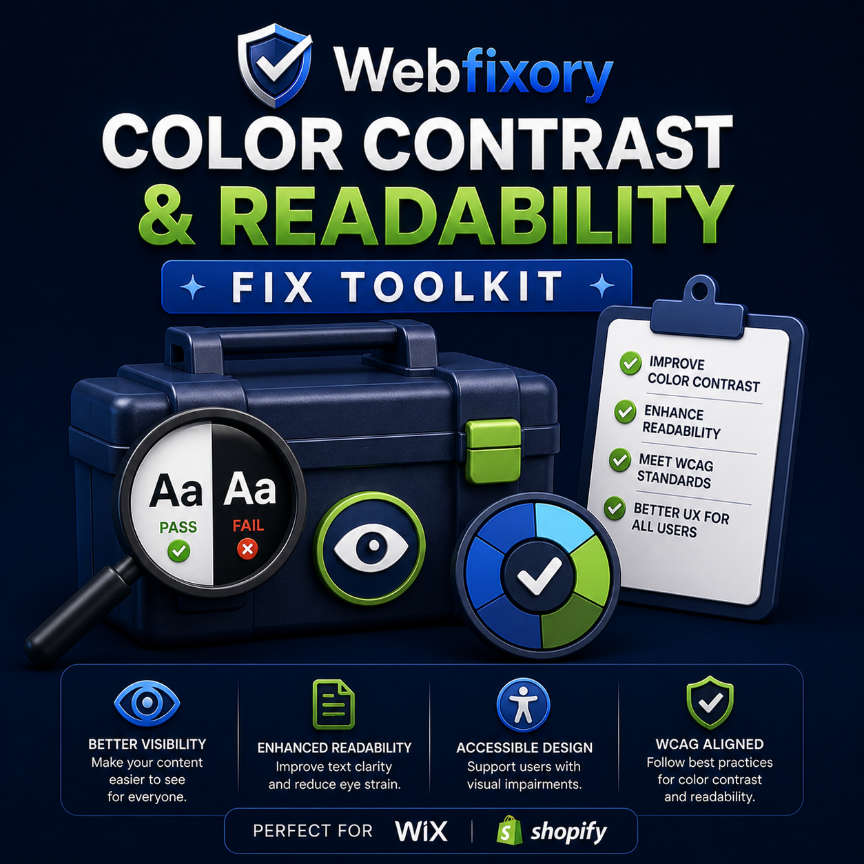 Color Contrast & Readability Fix Toolkit